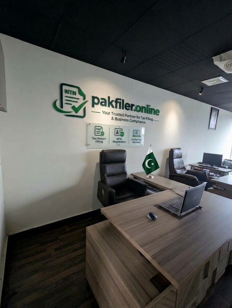 pakfiler.online Executive Office and Tax Advisory